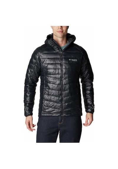 Columbia Platinum Peak Hooded Erkek Mont Siyah