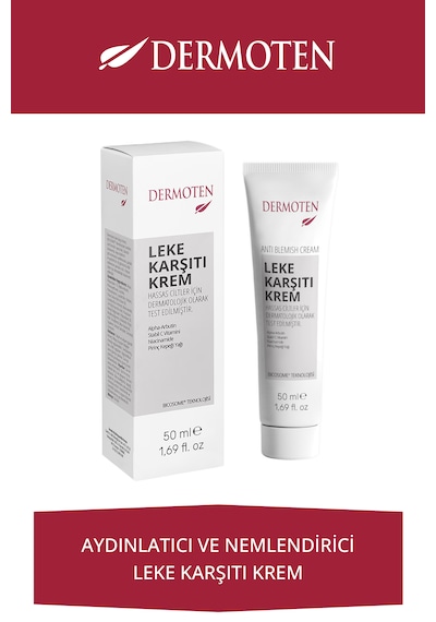 Dermoten Bicosome Aydınlatıcı Leke Karşıtı Bakım Kremi 50 ML