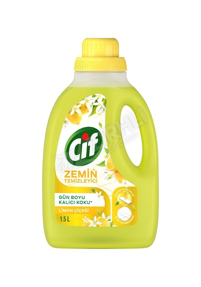 5 Adet Cif Zemin Temizleyici Limon 1500 Ml