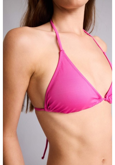 Defacto Üçgen Bikini Üstü T3666az26smpn48 Pembe-pn48