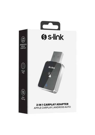 Sl-car01 2in1 Android Ve Apple Cihazlar Kablosuz Android Auto Ve Carplay Adaptörü