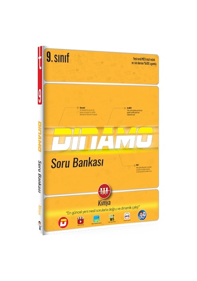 Tonguç 9.Sınıf Dinamo Kimya Soru Bankası Test Kitabı Kitap
