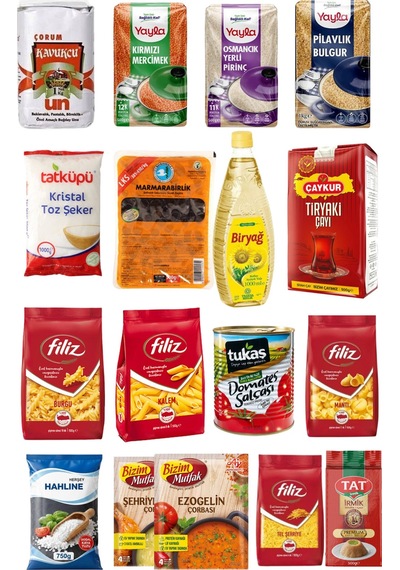 Ramazan Kumanya Erzak Paketi Gıda Kolisi 17 Parça Ürün