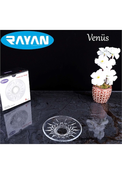 Venüs Çay Tabağı 6'lı Royaleks-81731 Altın