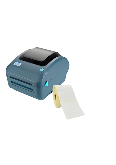 Xp-490b Usb Barkod Yazıcı + 1 Adet 100x100 500 Sarımlık Etiket