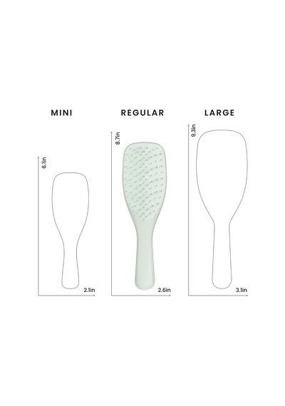The Utimate Detangler Extra Gentle Eucalytpus Green Dökülme Karşıtı Hassas Saç Fırçası-tarak