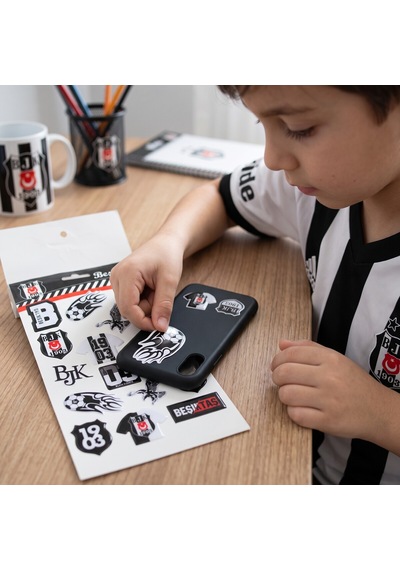 Bakgelal Beşiktaş Bjk Lisanslı Kabartmalı Sticker Seti 3d Taraftar Çıkartmaları Siyah Beyaz - 9052115025967 Siyah - Beyaz