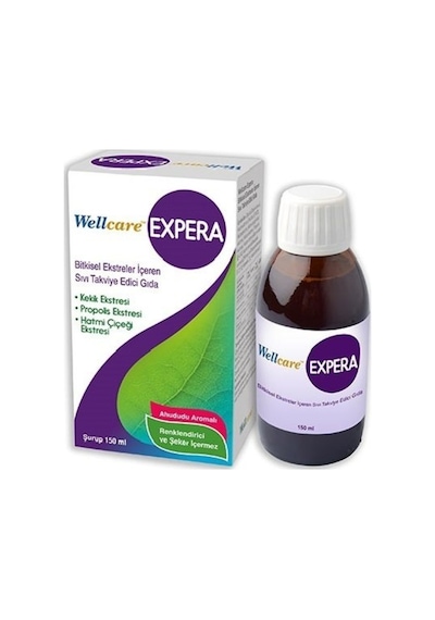 Wellcare Expera Bitkisel Şurup 150Ml