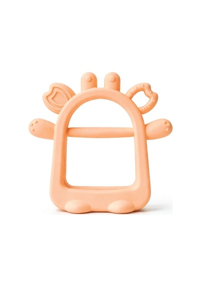 Babyjem Silikon Kolay Kavrama Diş Kaşıyıcı Soft Somon