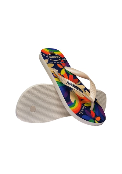 Havaianas Kadın Top Pride Çok Renkli Parmak Arası Terlik-14622 Bej