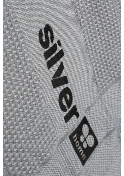 Silver Home Mikrofiber Dekoratif Cam Bezi Gri 5'li 42 x 68 CM