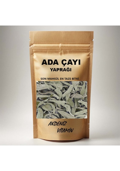 Akdeniz Vitamin Ada Çayı Yaprak 110 G