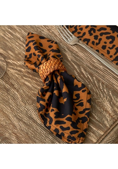 Karaca Home Leopard Desenli 2li Peçete 40x40 Cm 200.21.01.0384