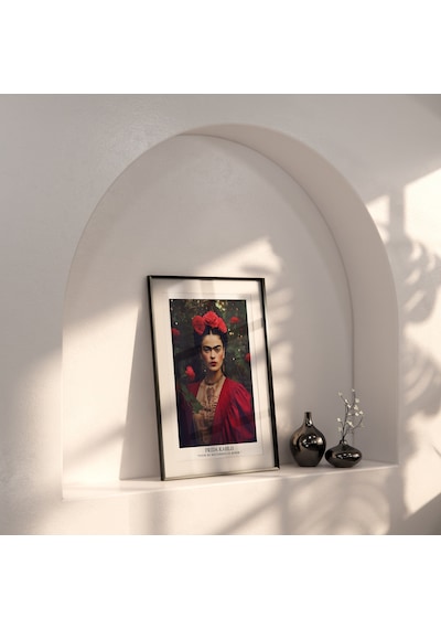 Frida Kahlos, Frida Kahlo'nun Kırmızı Güllerle Fotoğrafı, İlham Verici Söz