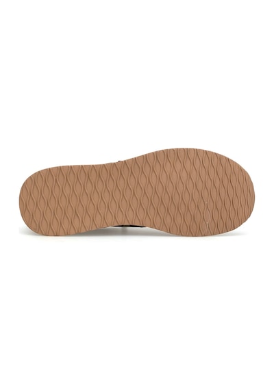 Voyager E472 Erkek Hakiki Deri Klasik Sneaker Siyah Siyah