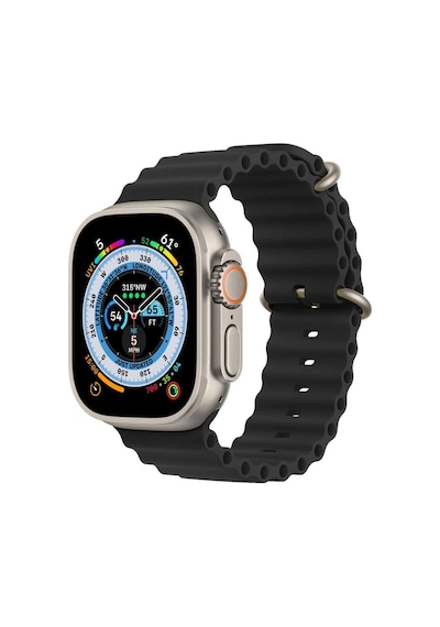 Koodmax  Apple Uyumlu  Watch  1 2 3 4 5 6 7 8 Se Ultra Ocean Loop Tokalı Kayış Kordon 38 40 41mm