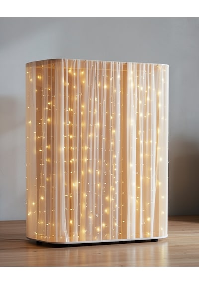 Şelale Tasarımlı Perde Led, 3x3 Metre Düğün Özel Gün Işığı Çok Renkli