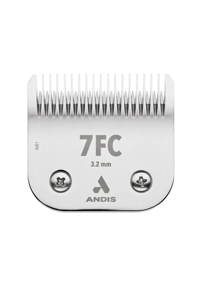 Andis 72600 Ultraedge Sökülebilir Karbon İnfüze Çelik Köpek Kesme Bıçağı, Boyut-7fc, 1/8-inç Kesim Uzunluğu