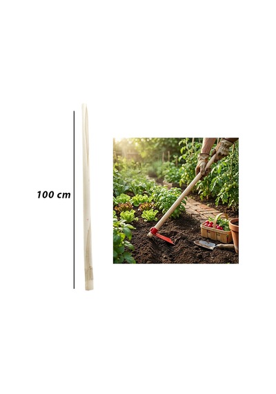 Krt-1127 Çs-0090 Ahşap Çapa Sapı 100cm