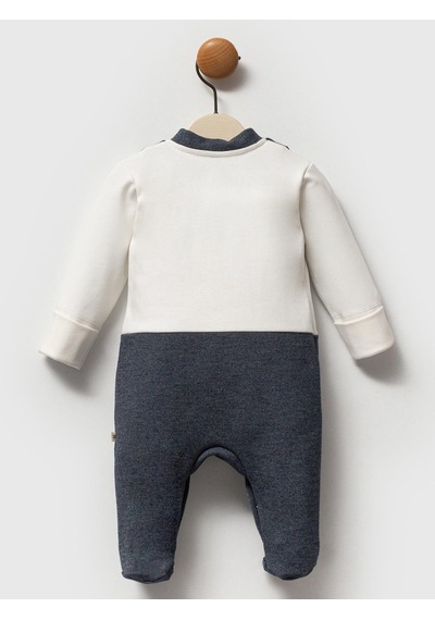 Moi Noi Baby Moi Noi Denim Tulum - Ekru