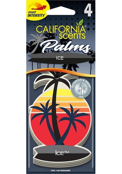 California Scents Palms Ice Asma Koku 4'lü Set