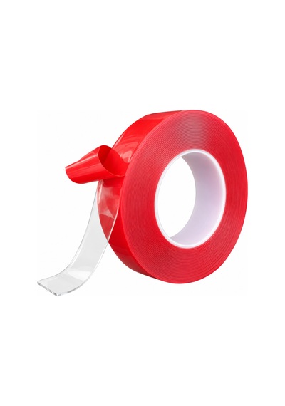 18mm X 2 Metre Çift Taraflı Vhb Akrilik Silikon Bant Güçlü Şeffaf Yapışkan Montaj Bandı Diğer