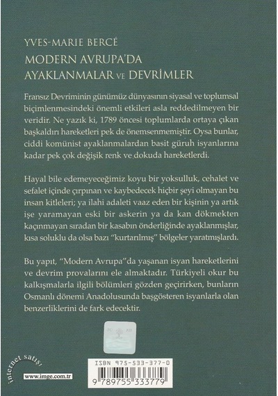 Modern Avrupada Ayaklanmalar Ve Devrimler