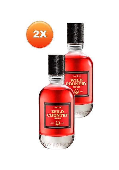 Avon Wild Country Rush Erkek Parfüm EDT 2 x 75 ML