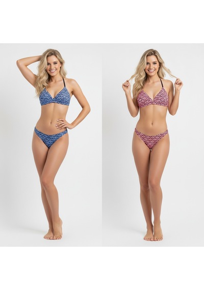 Bonbon Kadın Balensiz Desteksiz Scoop Bralet Sütyen Ve Slip Külot 2'li Takım Bb2288 Leopar