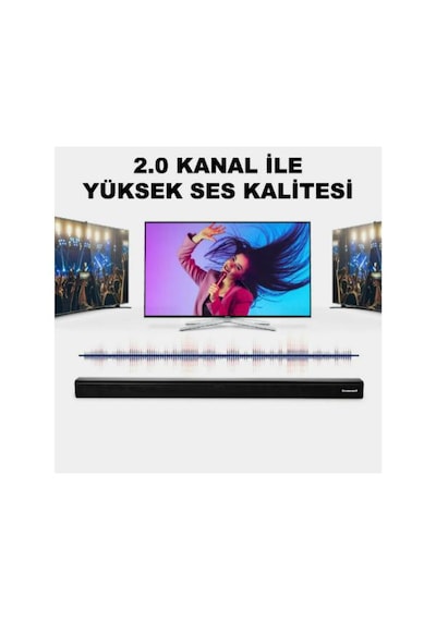 Honeywell Suono P2000 60 W Stereo Bluetooth Soundbar