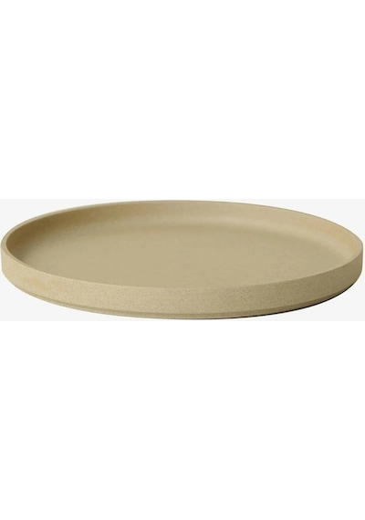 Hasamı Porcelıan Hp004 Plate Lid Natural Hasami 8.5'' Tabak/kapak 220 21 Mm Dekoratif Tabak & Kaseler Bej