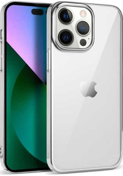 Apple Uyumlu iPhone 14 Pro Max Kılıf Zore Pixel Kapak Gümüş