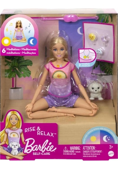 Barbie Meditasyon Yapıyor Oyun Seti Hhx64