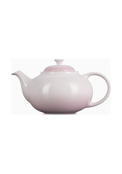 Le Creuset Paslanmaz Çelik Süzgeçli Seramik Çaydanlık, 1.3l Çaydanlıklar Shell Pink Pembe