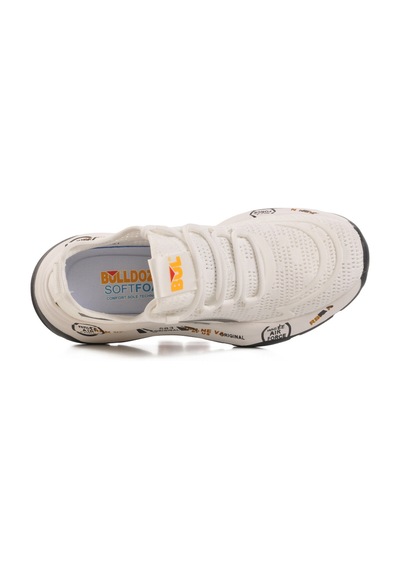 Beyaz Memory Foam Anorak Hafif Erkek Spor Ayakkabı 241432 M Beyaz
