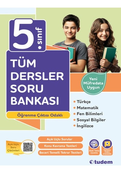 5 Sınıf Tüm Dersler Soru Bankası - Maarif Modeli Müfredat