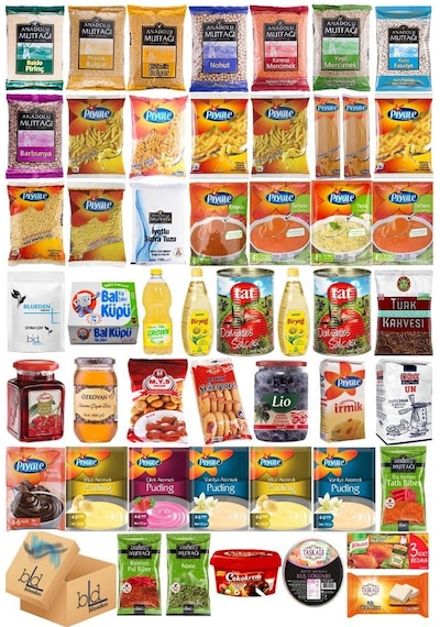 Ramazan Kumanya Yardım Erzak Kolisi 50 Parça 19 No'lu Paket