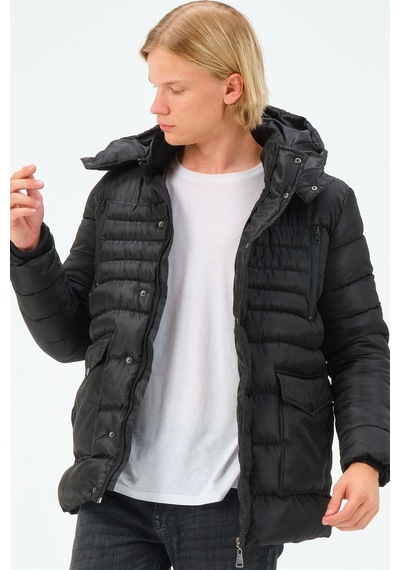 M8657 Dewberry Erkek Mont-siyah Siyah