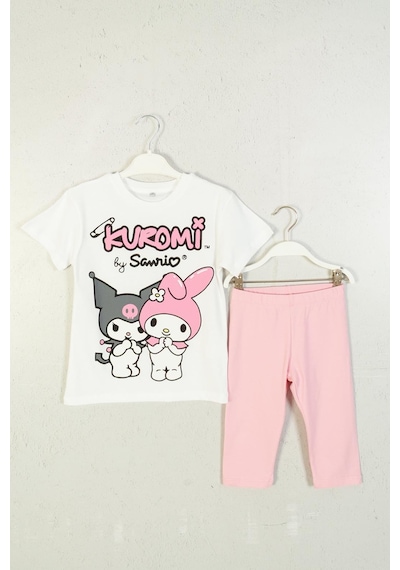 Dmb Kids Dmb Kız Kuromi Taytlı Takım 0690 Beyaz