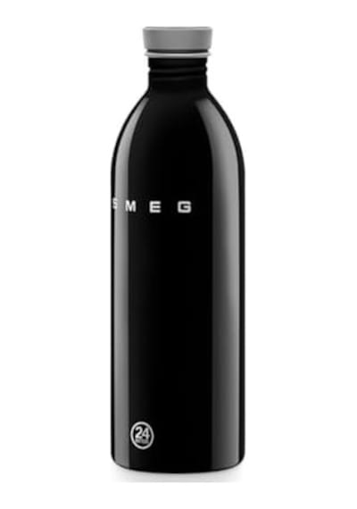 Smeg Bottle Siyah Matara 1l Water Bottle Açık Gri