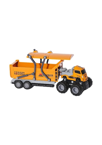 Klx600-377 Sürtmeli Die Cast 4x4 Kapalı Kasa İnşaat Tırı -vardem