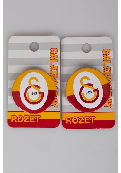 X Dekomus Lisanslı Galatasaray 2'li Rozet Mavi