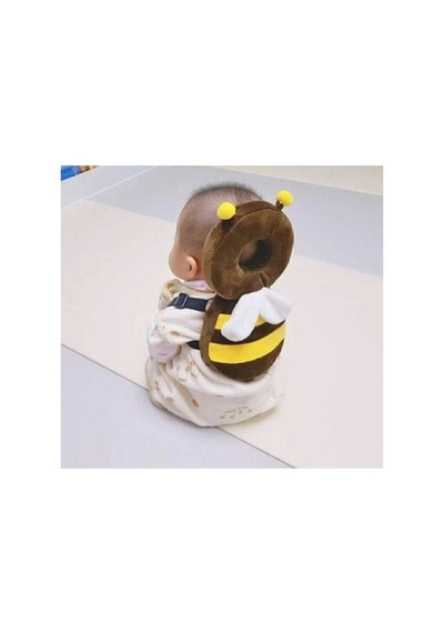 Baby Boyun Ve Kafa Koruma Yastığı Sevimli Arı Figüranı 14x30 Cm