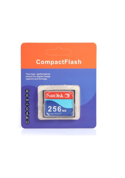 256 Mb Compact Flash Hafıza Kartı Cnc Uyumlu Kampakt Kart