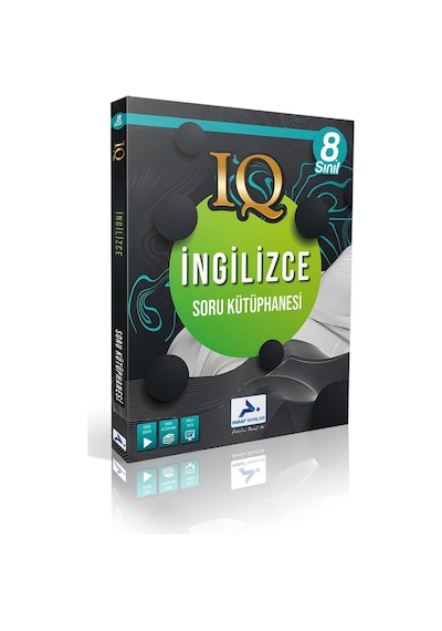 8.Sınıf IQ İngilizce Soru Kütüphanesi -  PRF Paraf Yayınları