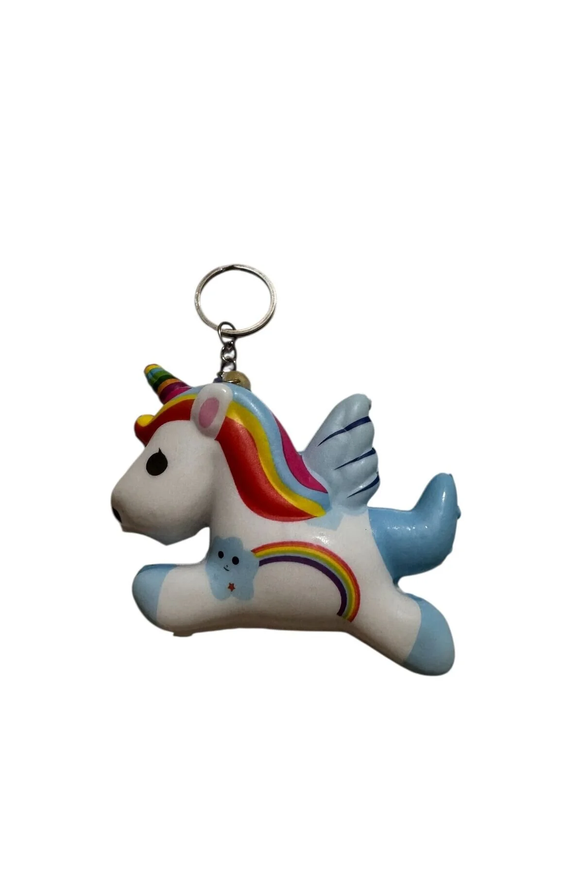 Unicorn Figür Sukuşi Anahtarlık Karışık Gönderilir Çok Renkli