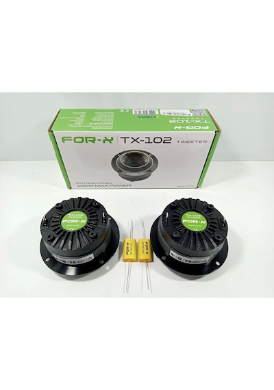 For-x Dome Tweeter 8cm 100w 50rms For-x Tx-102 8cm Dome Tiz