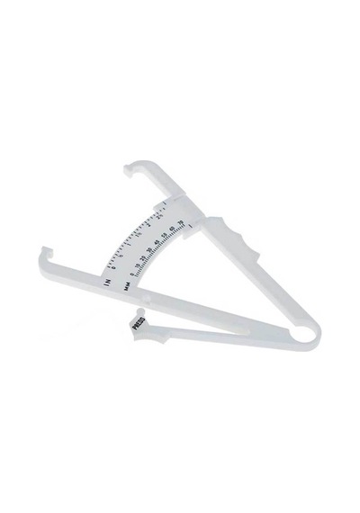Fitness Için Vücut Plastik Skinfold, Yağ Ölçer,yağ Kaliper, Caliper 17 Cm Beyaz, Whıte Beyaz