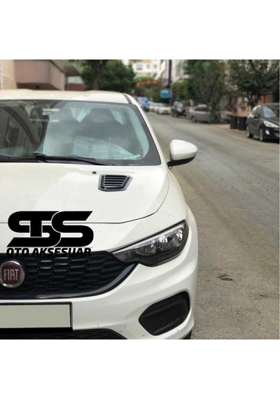 Fiat Egea Uyumlu Piano Black Kaput Üstü Havalandırma Izgarası