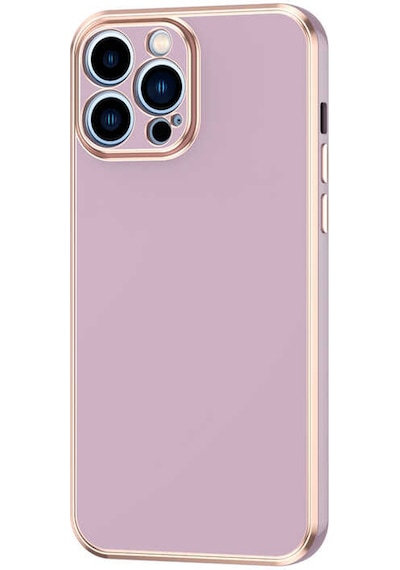 More Tr Apple Uyumlu iPhone 12 Pro Uyumlu Mtr Bark Kılıf-lila